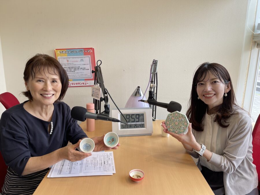 水曜モーニング　陶磁胎七宝作家　水野このみ さん