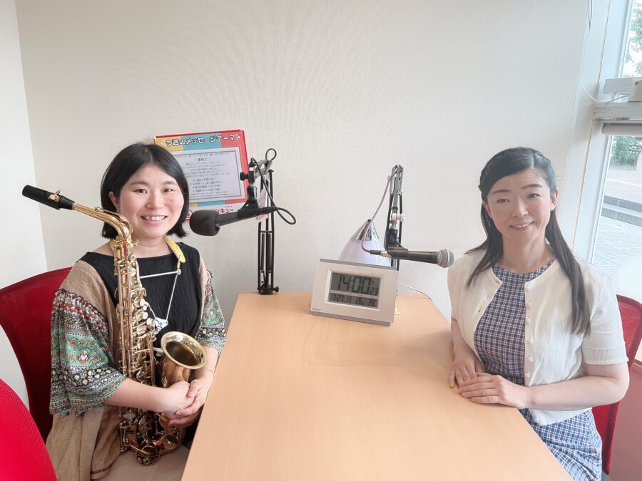 慶子の音結び　サックス奏者　光崎さん